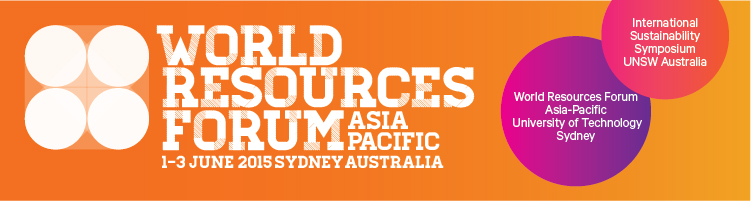 World Resources Forum Asia-Pacific 2015